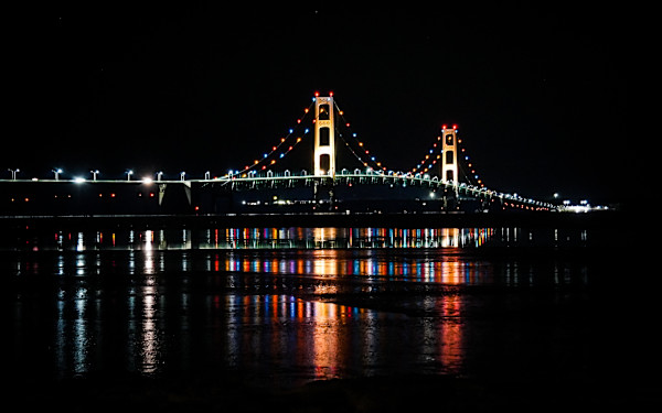 The Mighty Mac at Night by Derek Jinks