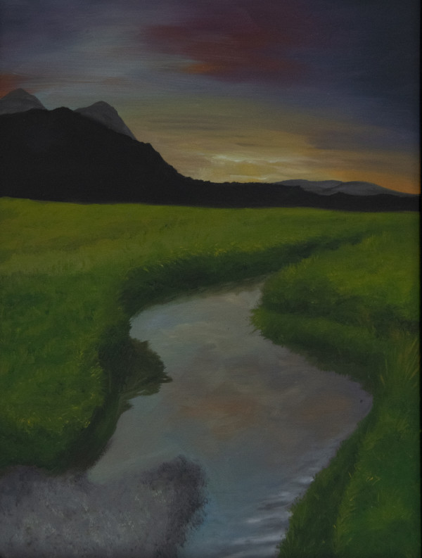 Sunset River by Kayla Marsh