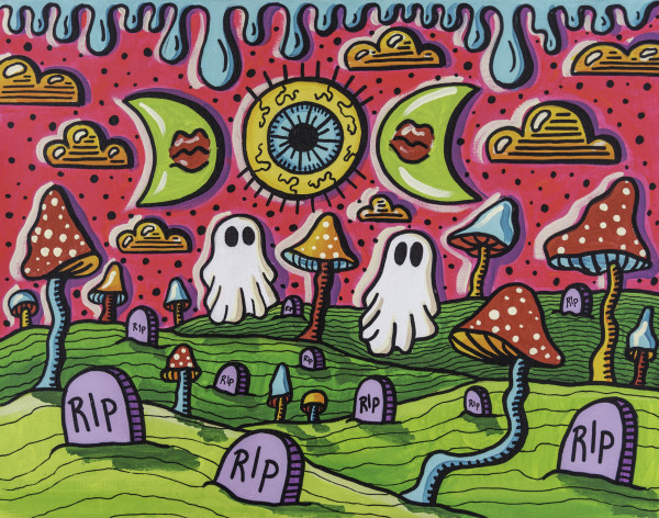 Graveyard Ghosts by Alexis Bearinger