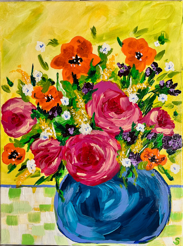 Floral Bouquet III by Stephanie Richardson