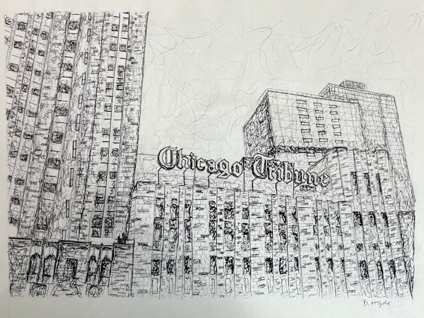 Chicago Tribune Building by Breanna Hyde, Image 1.