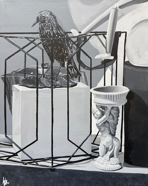 Greyscale Still Life by Kennedi Kickbusch