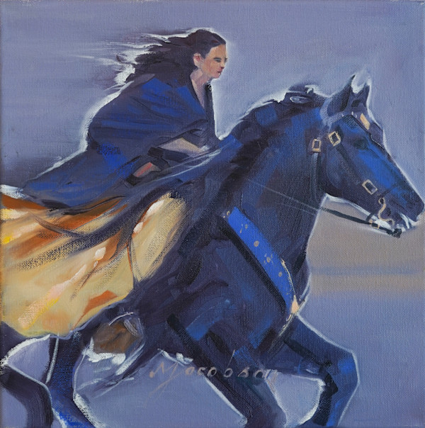 Maiden on Horse by Matthew Jacobson