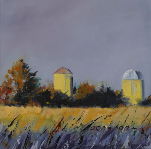 Yellow Silos by Matthew Jacobson