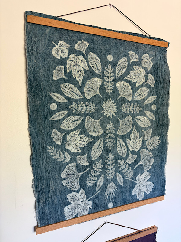 Indigo Leaves by Kait Harris, Image 1.