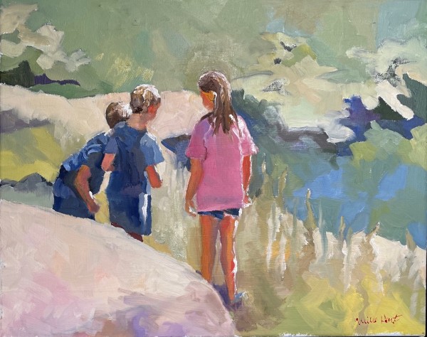 By the Pond by Mike Hoyt