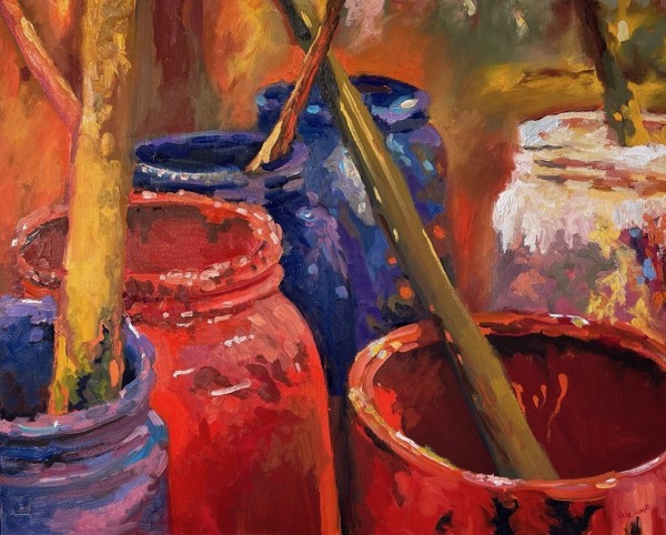 Pots of Paint