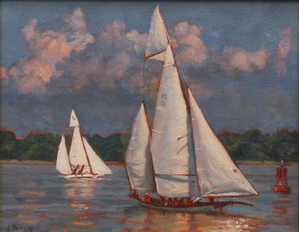 August Regatta by Julia Rogers