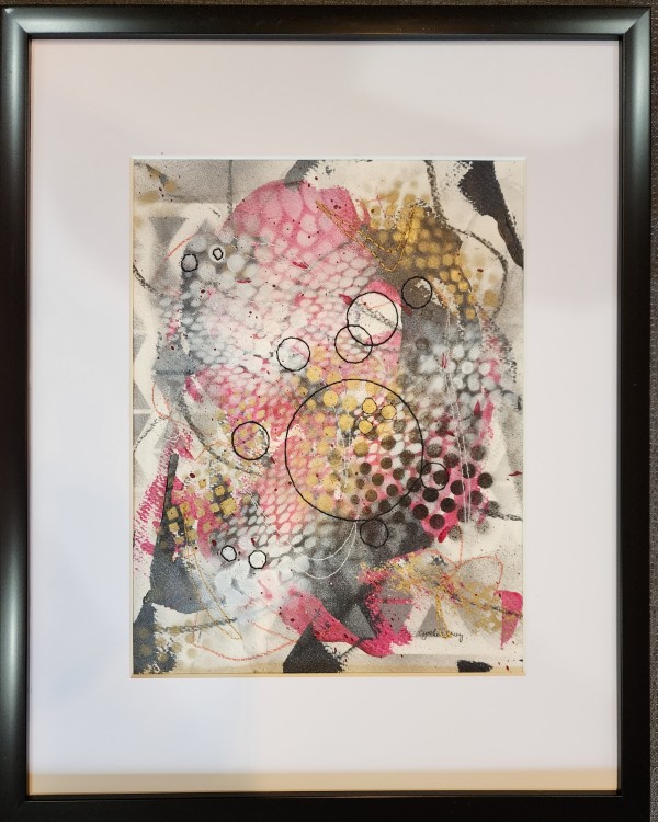 Magenta Abstract 1 by Cindy Cruz, Image 2.