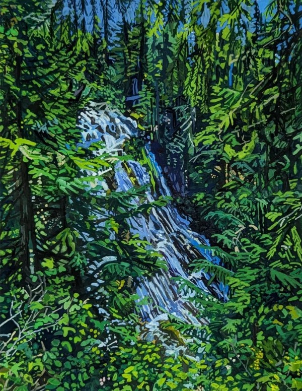 Lower Diamond Creek Falls by Anastasia Zielinski
