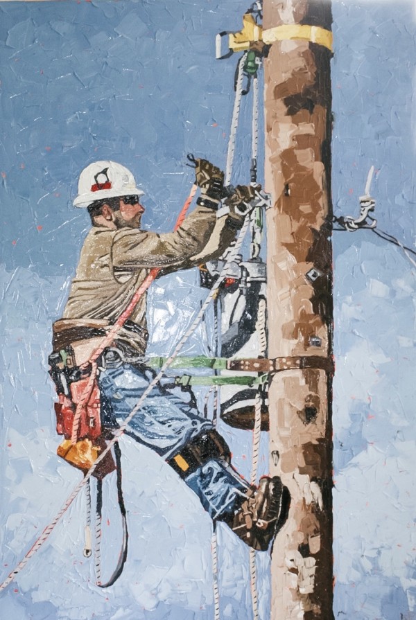 The Lineman at Work