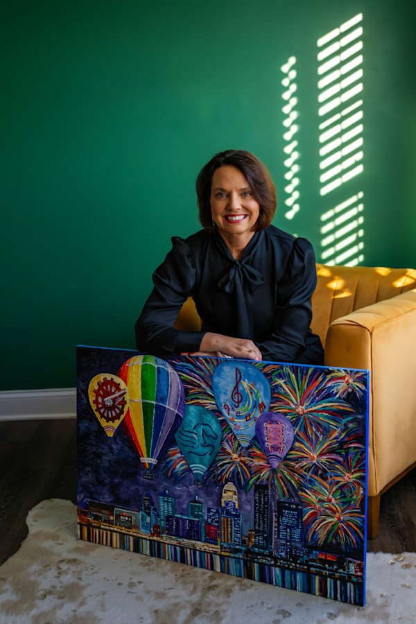 KENTUCKY DERBY FESTIVAL POSTER 2025 by Kim Perry