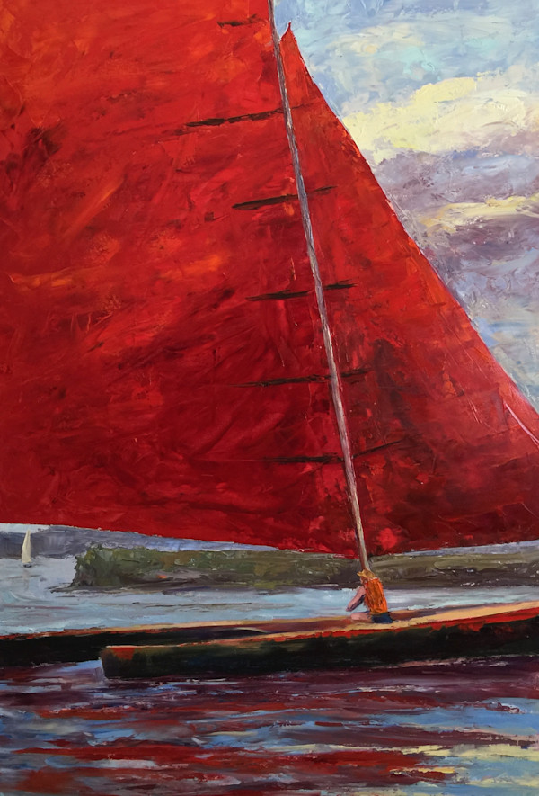 Red Sail by Linda C. Wells