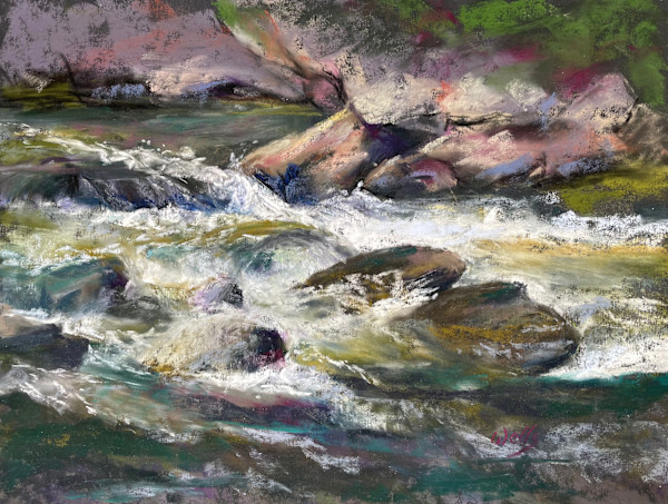 Taos River Flow by Linda C. Wells, Image 1.