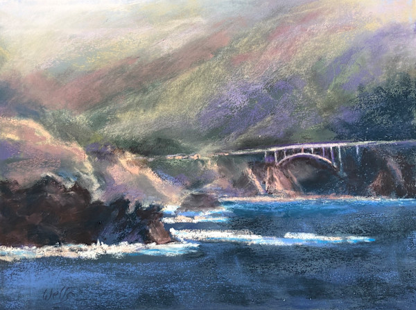 Rocky Creek Bridge by Linda C. Wells