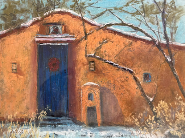 Santa Fe in December by Linda C. Wells