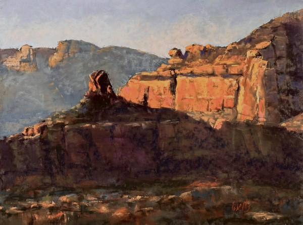 Sedona Pyramid by Linda C. Wells