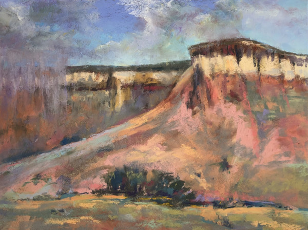 Storm Coming to Ghost Ranch by Linda C. Wells