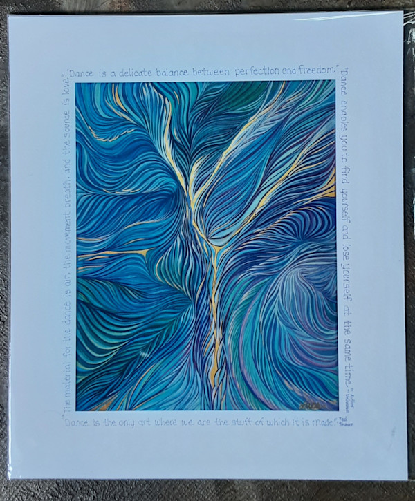 Hear the Dance (Dance is the only art...) #1 by L.A. Carroll Studio