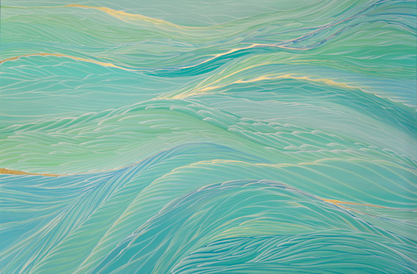 At Waters Edge (Original) by L.A. Carroll Studio