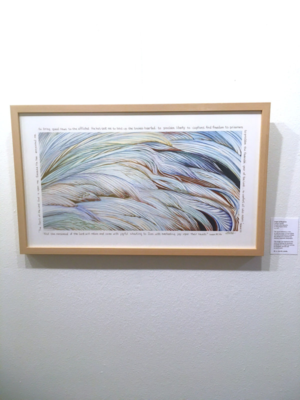 Angel of Ransom- (framed) by L.A. Carroll Studio