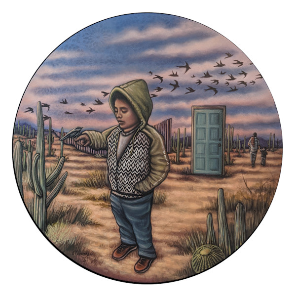 La puerta by Angelica Contreras