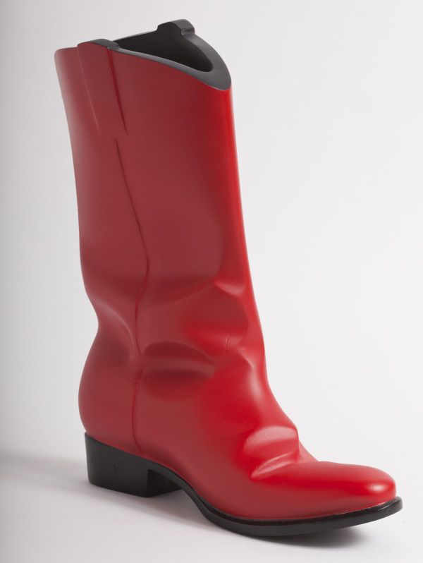 red riding boot by Robin Antar