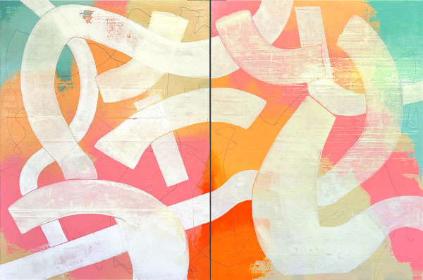 Empty Streets (Diptych) by Chris Turner