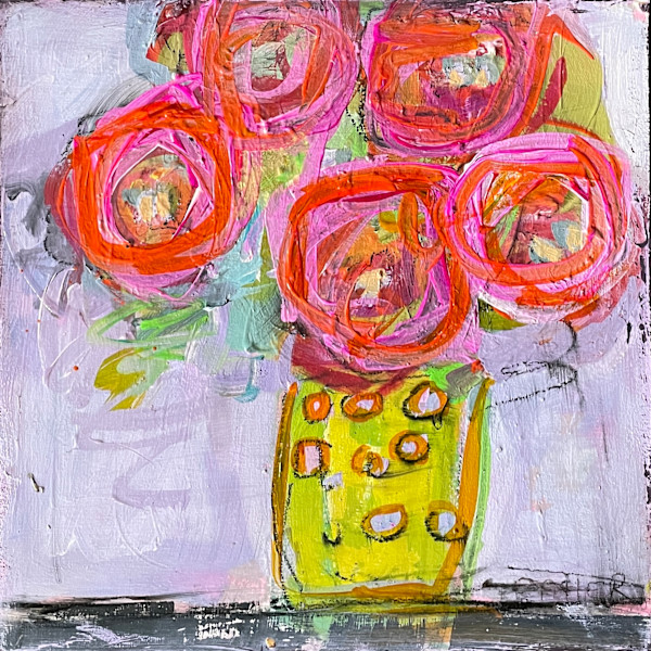 Take Time To Smell The Flowers by Miriam Traher