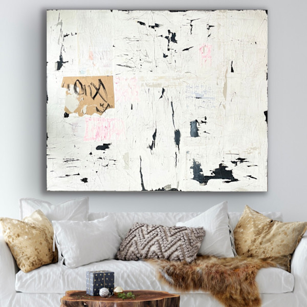 Enough Said: can be hung horizontal as well, please see additional pictures by Miriam Traher