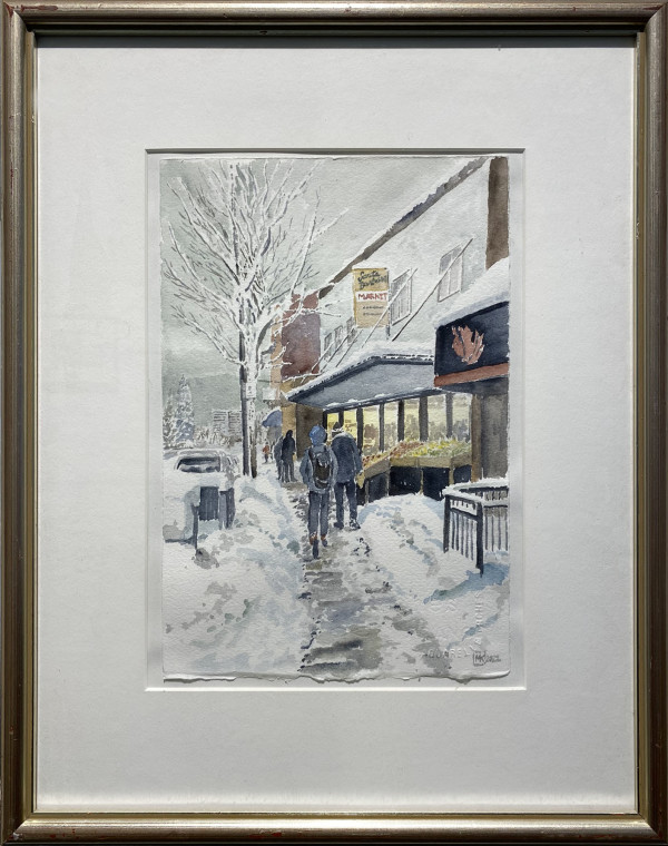 Snowstorm by Michael Kluckner