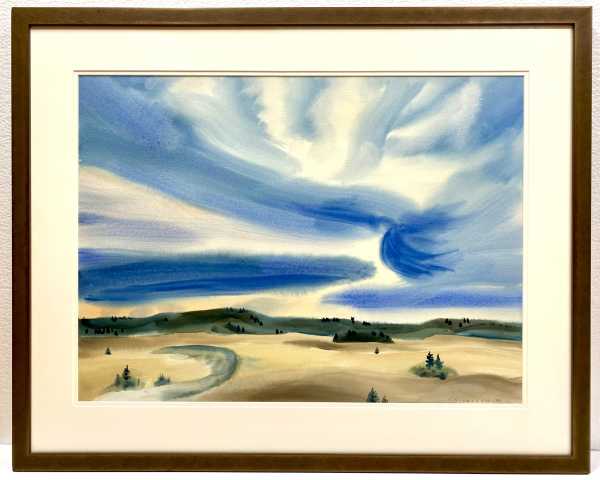 Sky Turbulence by Colin Graham (1915-2010)