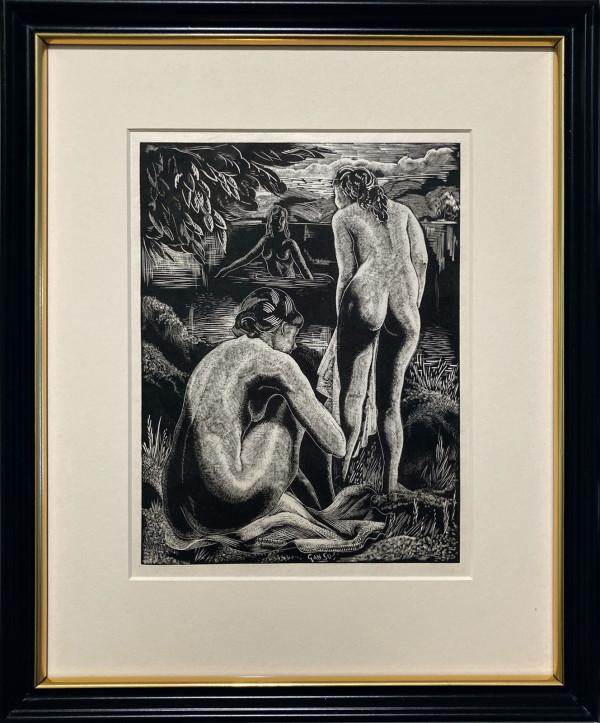 Bathers by Emil Ganso (1895-1941)
