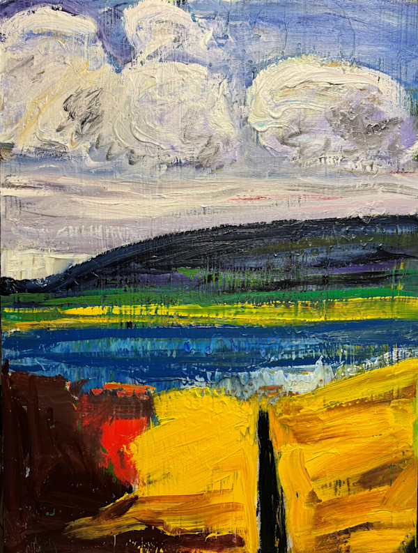 Split Yellow by Matt Petley-Jones