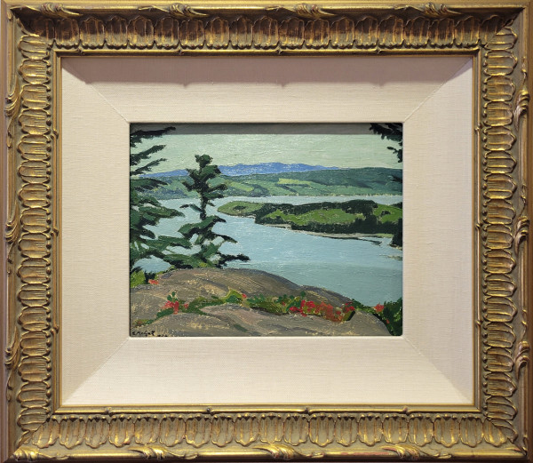 The Saguenay Near Chiccutimi (Chicoutimi) by Edwin Holgate (1892 – 1977)