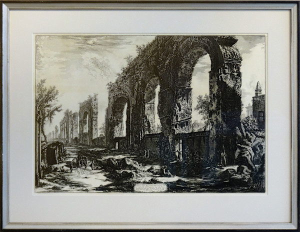 Avanzi Degl'Aquedotti Neroniani, 1775 by Giovanni Battista Piranesi (1720-1778)