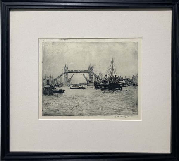 Tower Bridge by Watler Edwin Law (1865-1942)