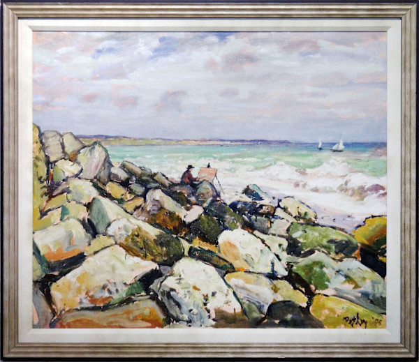 Lonely Coast by Llewellyn Petley-Jones (1908-1986)