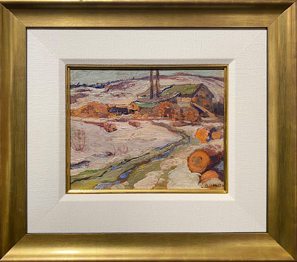 Lumber Mill by J.W. Beatty (1869-1941)