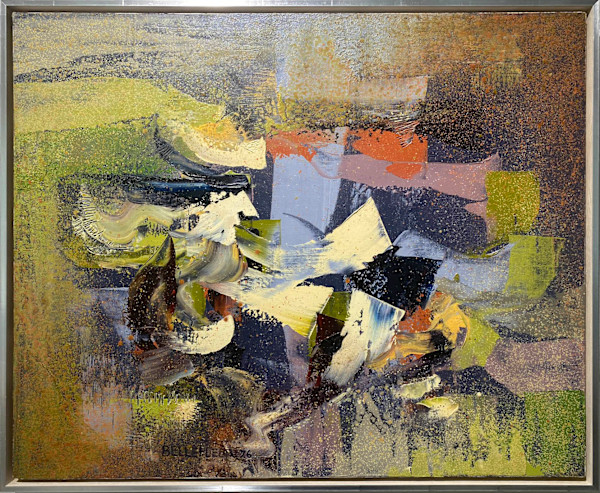 Jeux de Rubans by Leon Bellefleur (1910-2007)