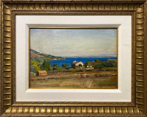 Untitled, Village on the Water by William Brymner (1855-1925)
