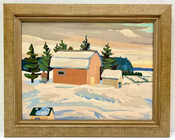 Peninsula Winter by Colin Graham (1915-2010)