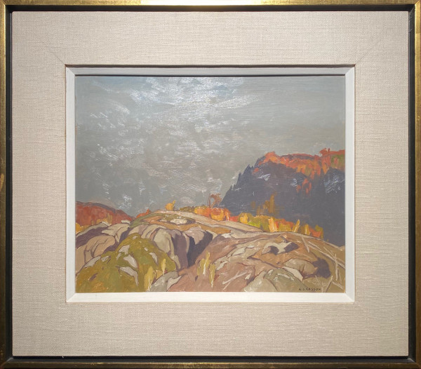 Rocky Hillside, Kilmar, Quebec by Alfred J. Casson (1898-1992)
