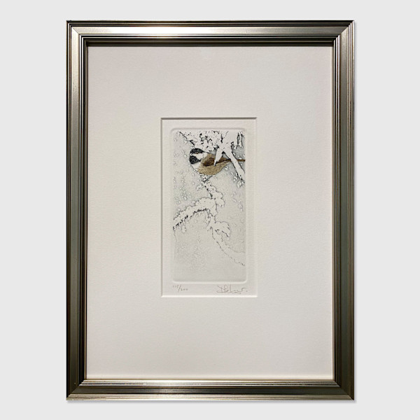 Chickadee in the Snow by Don Li-Leger (1948-2019)