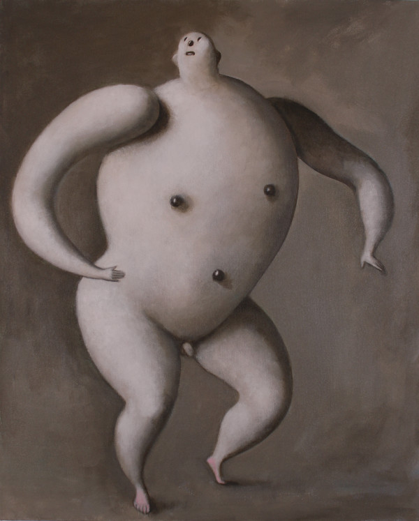 Figure with body image by Thomas Anfield