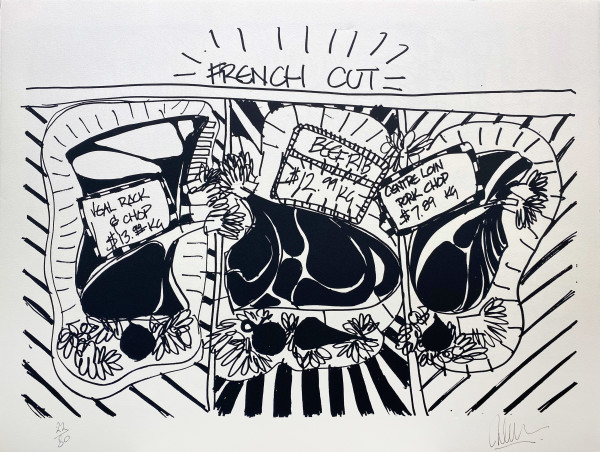 French Cut by Attila Richard Lukacs