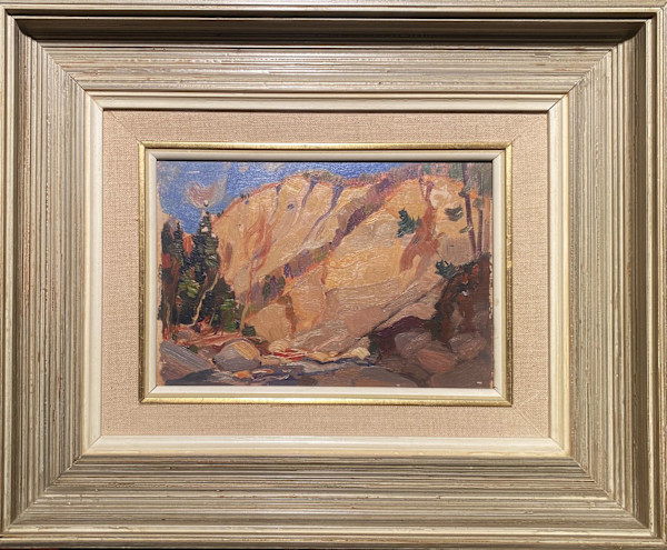 Mountain Scene by Clarence Gagnon (1881-1942)
