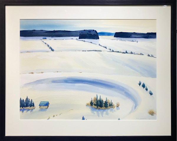 Alberta Snow by Colin Graham (1915-2010)