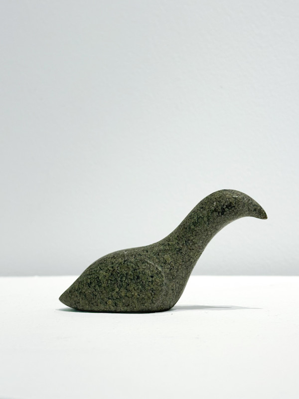 Inuit Stone Carved Bird by Unknown