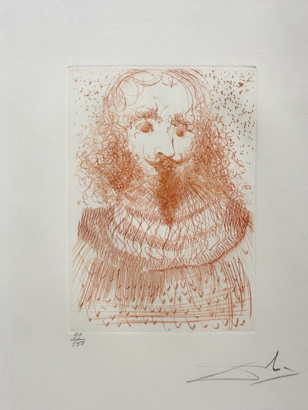 Shakespeare : From the Shakespeare I Suite by Salvador Dali (1904-1989)